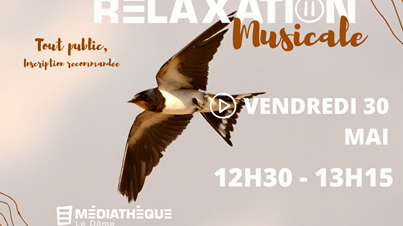 Médiathèque Le Dôme : Pause détente