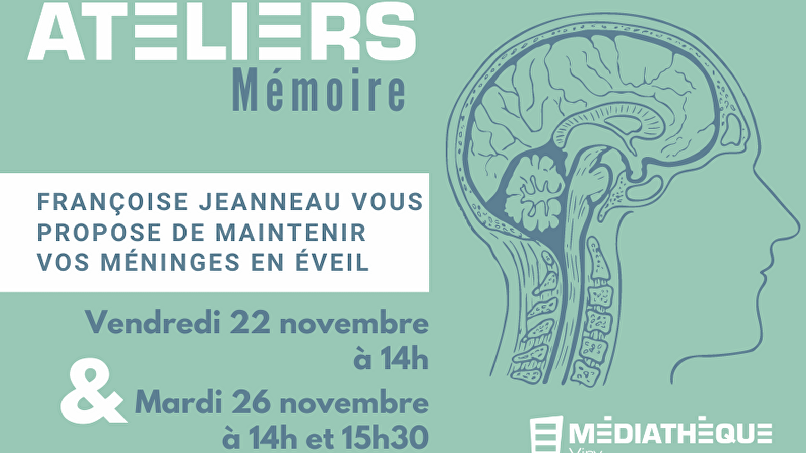 Médiathèque de Viry : Ateliers mémoire