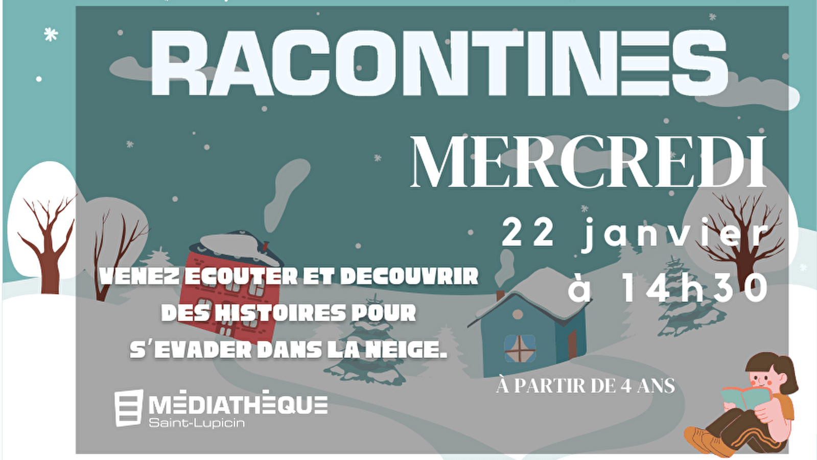 Médiathèque de Saint-Lupicin : Racontines