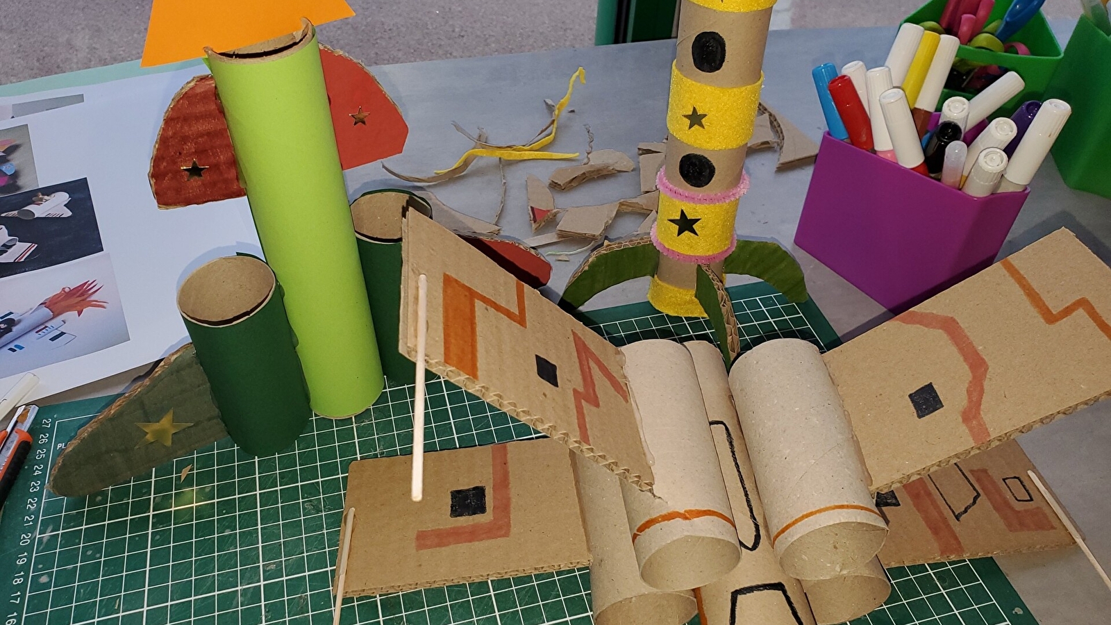 Visite-atelier'Fabrik' à fusée'