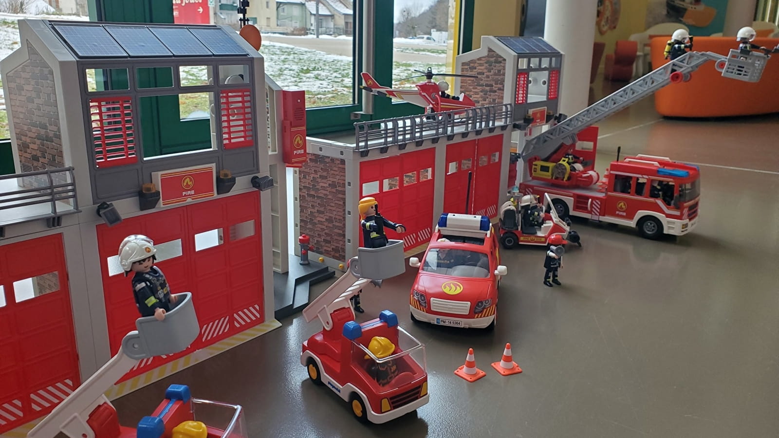 Animation jeu 'Playmobil'