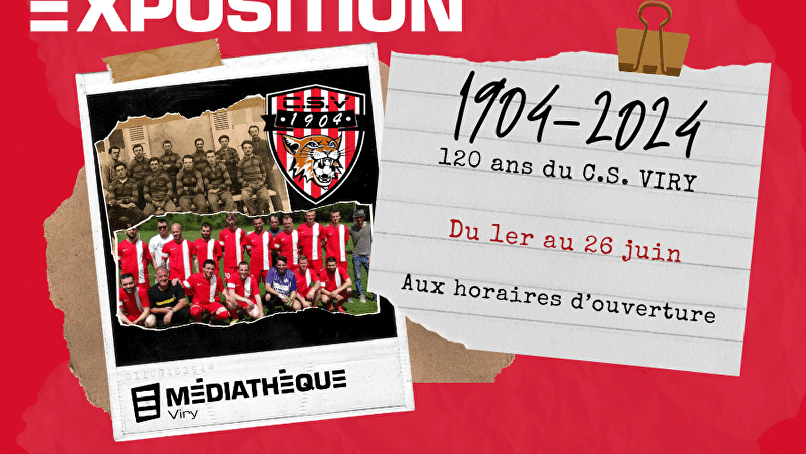 Médiathèque de Viry : Exposition 