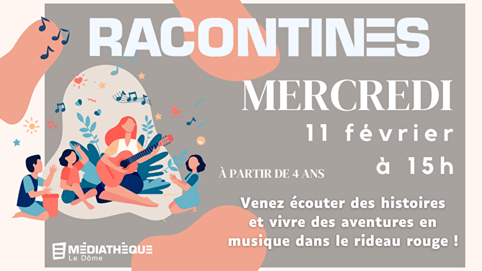 Médiathèque Le Dôme : Racontines