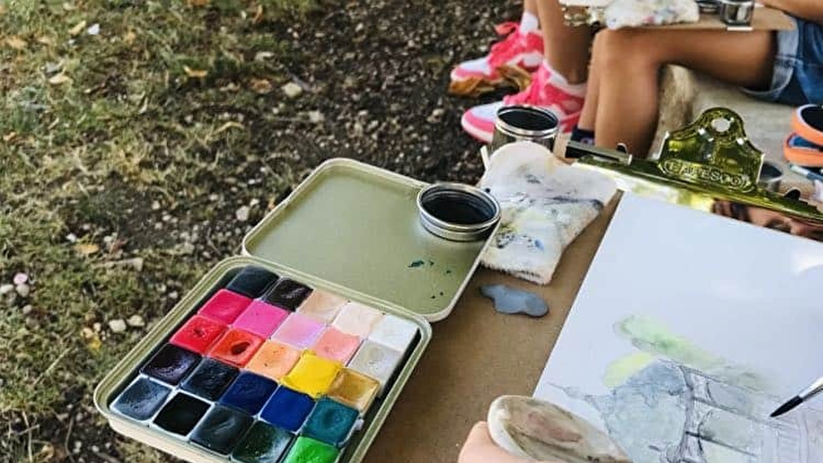 Maison du Parc - Atelier : A vos pinceaux aquarelles