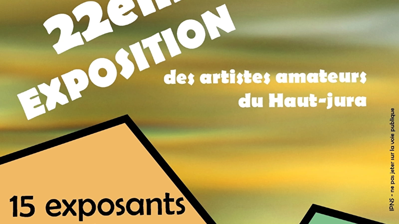 Exposition des artistes amateurs du haut jura
