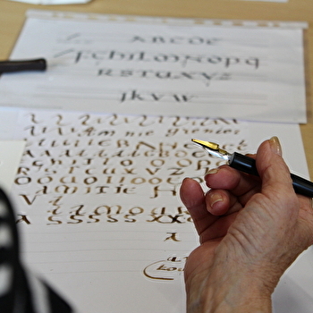 Musée de l'Abbaye - Atelier calligraphie - SAINT-CLAUDE