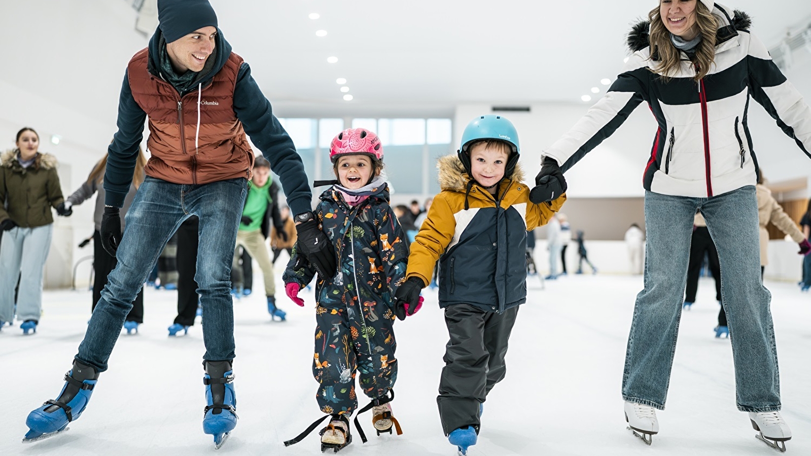 Patinoire/piste de roller de l'Espace des Mondes Polaires Paul-Émile Victor