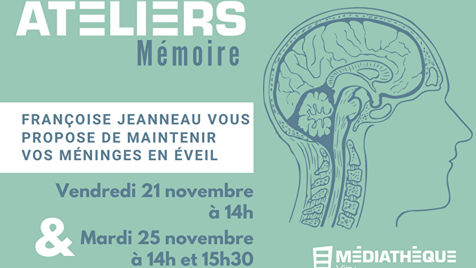 Médiathèque de Viry : Ateliers mémoire