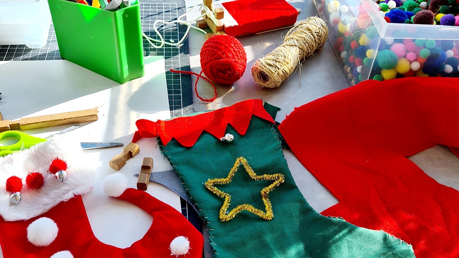 Atelier 'La botte du Père-Noël'