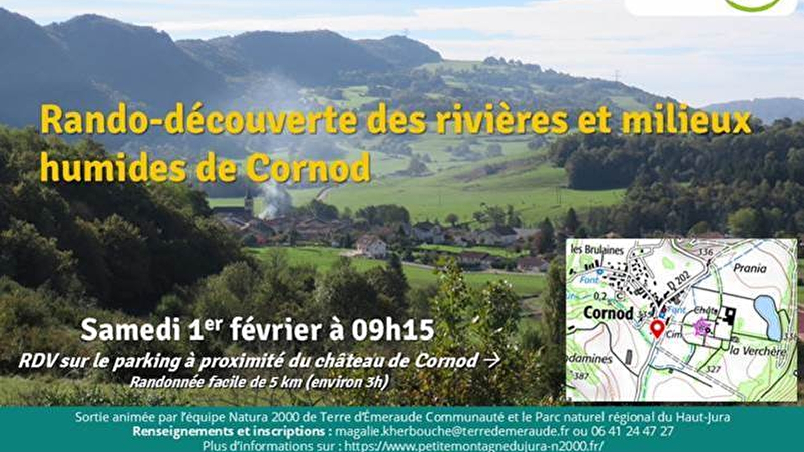 Rando-découverte des rivières et milieux humides de Cornod