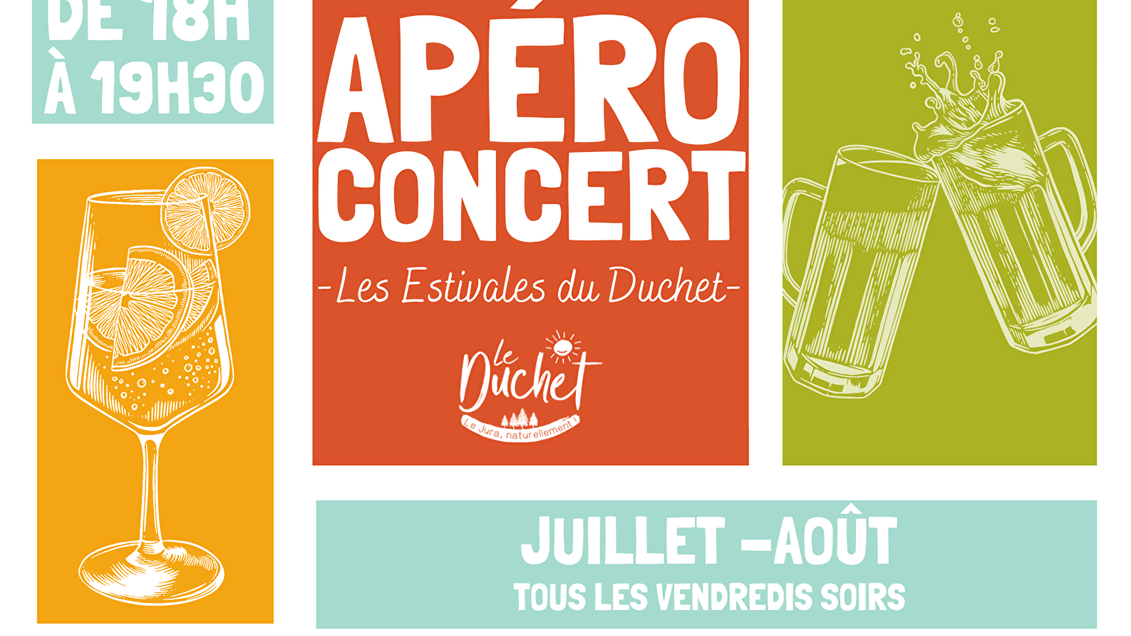 Apéro-concert au Duchet