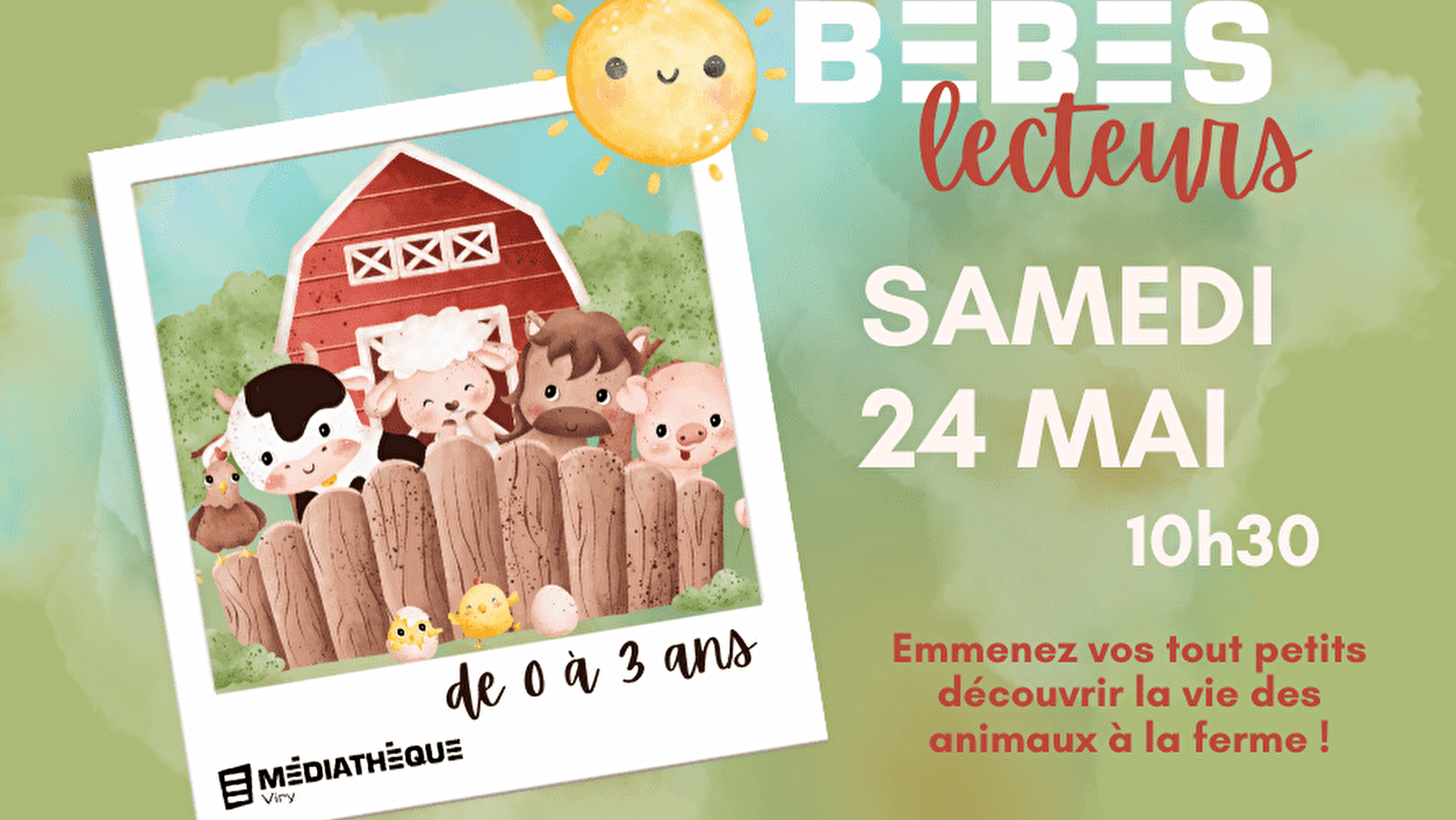 Médiathèque de Viry : Bébés lecteurs
