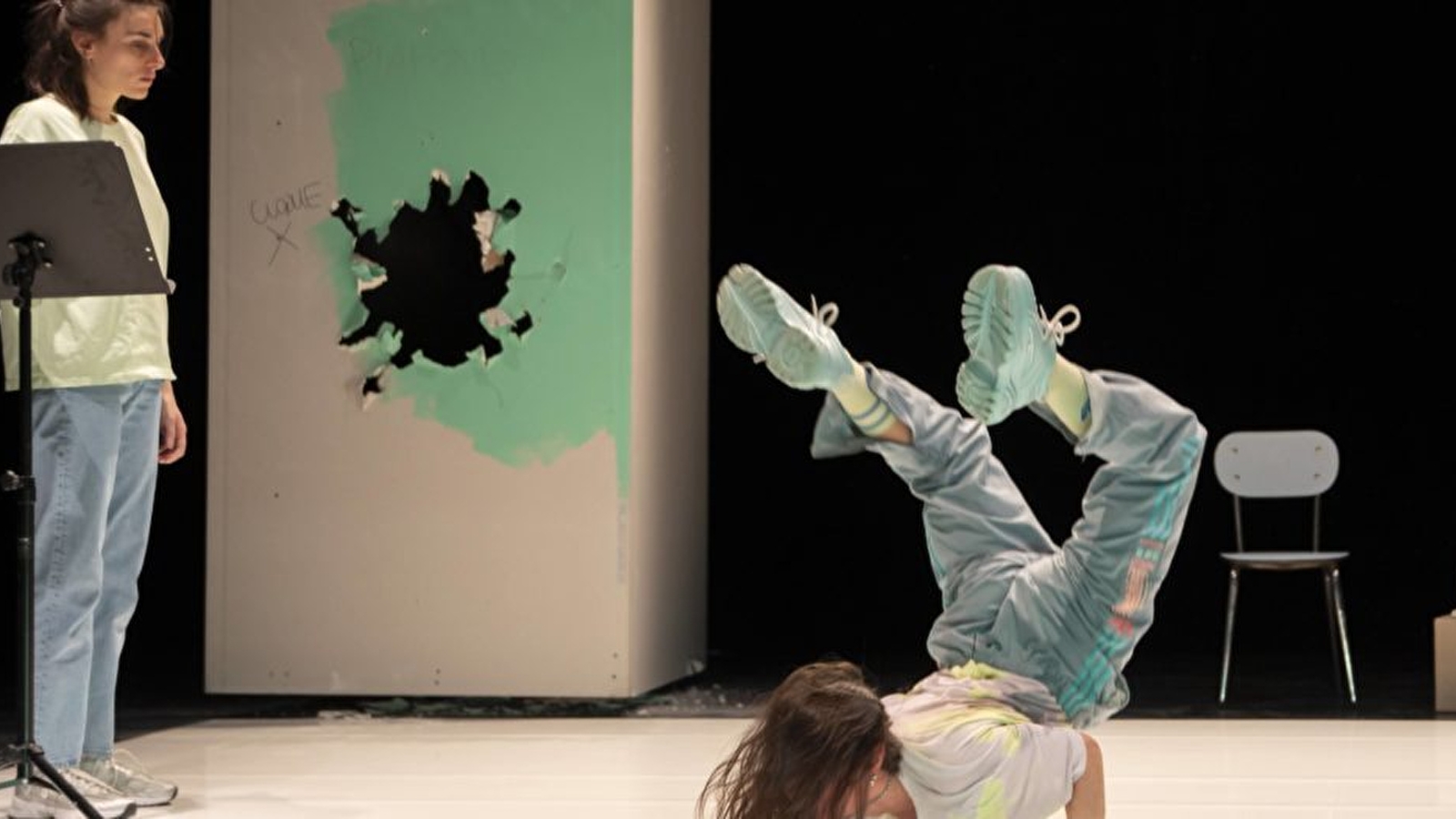 La fraternelle - lecture, danse, littérature : L'âge de détruire