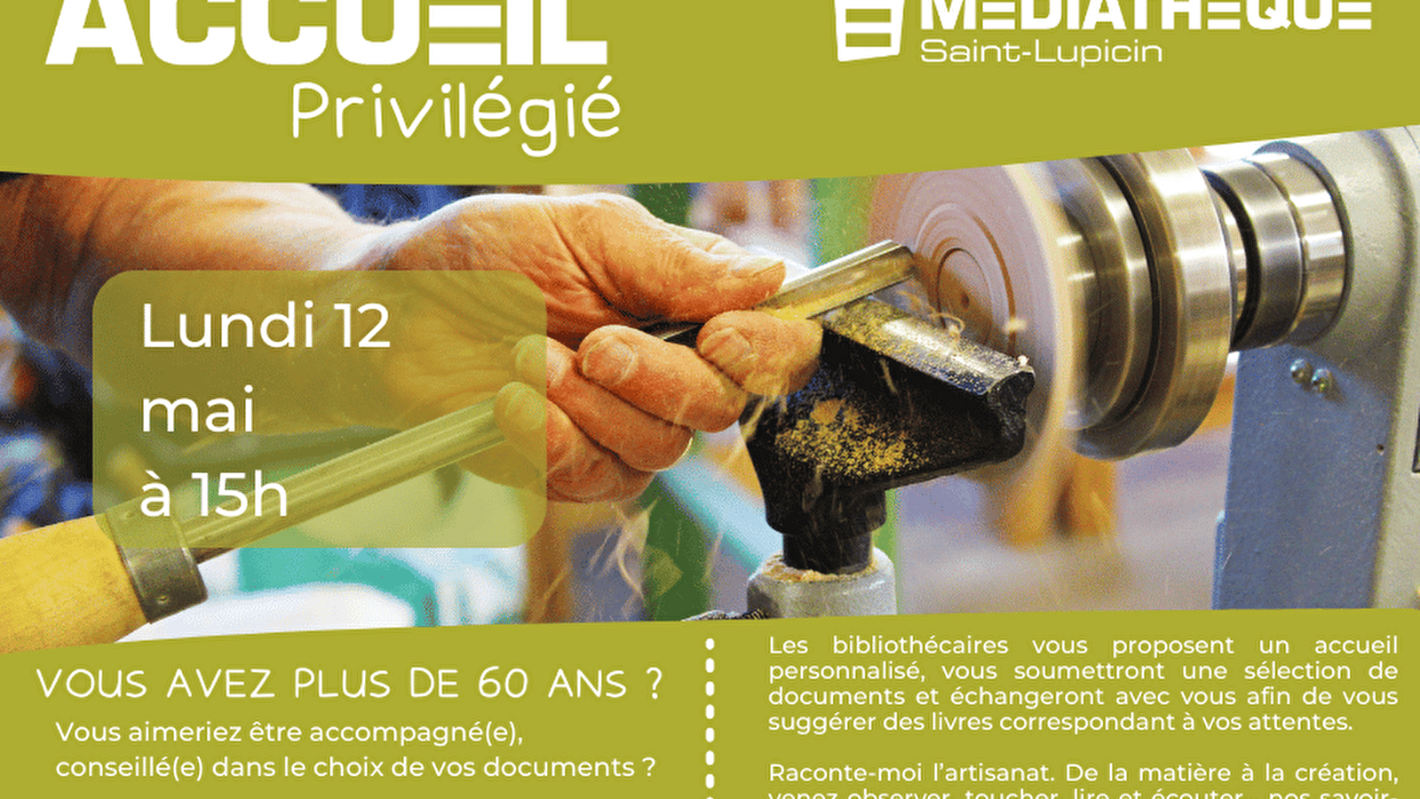 Médiathèque de Saint-Lupicin : Accueil privilégié