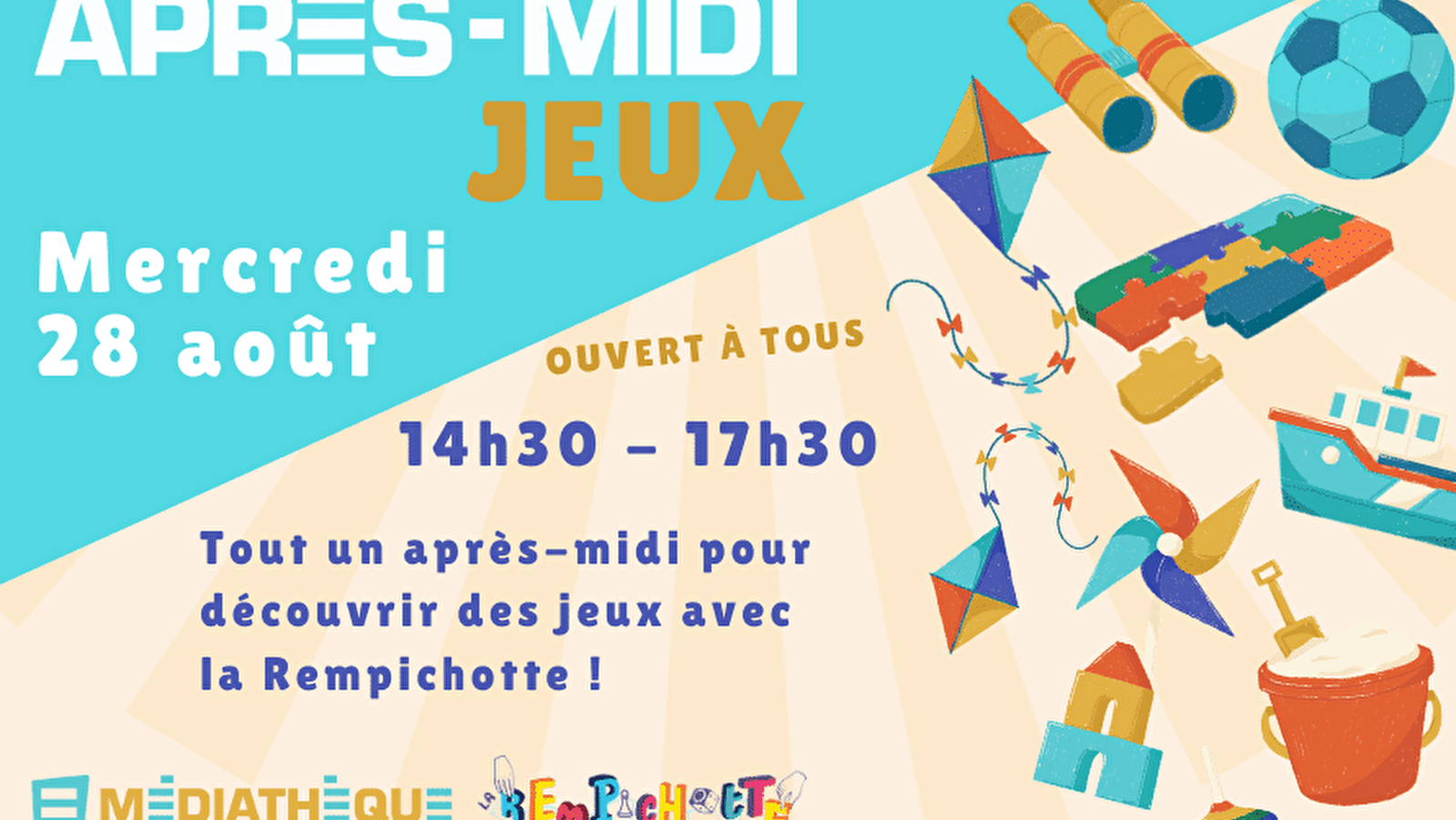 Médiathèque de Saint-Lupicin : Après-midi jeux