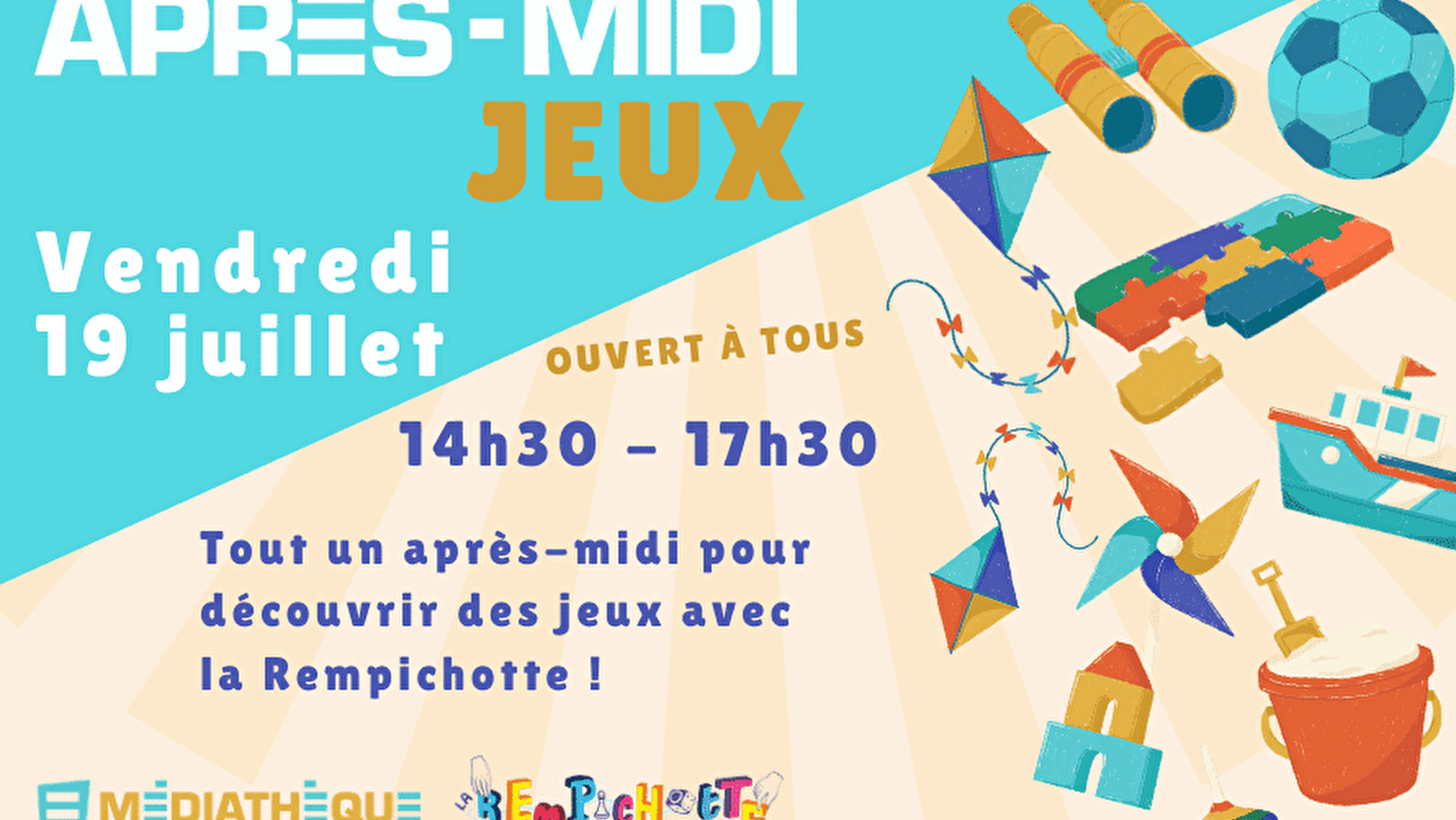 Médiathèque de Viry : Après-midi jeux