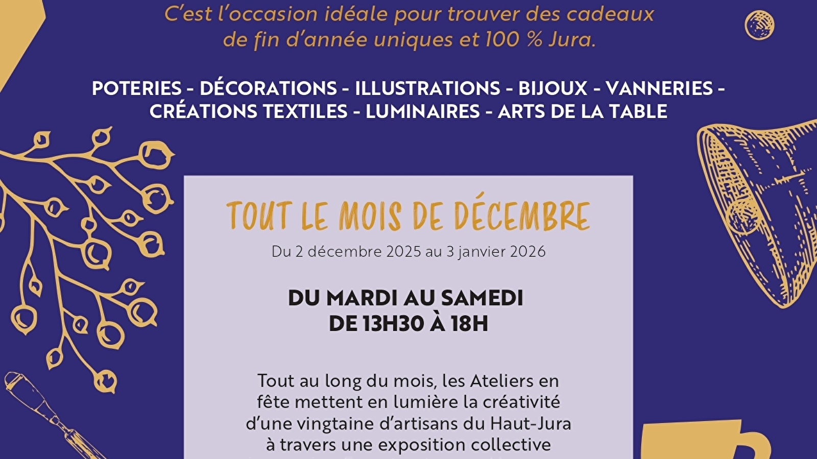 Atelier des savoir-faire - Les ateliers en fête !