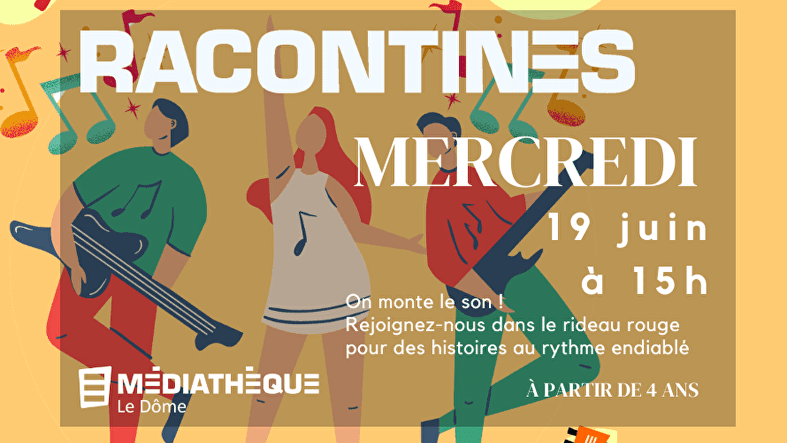 Médiathèque Le Dôme : Racontines