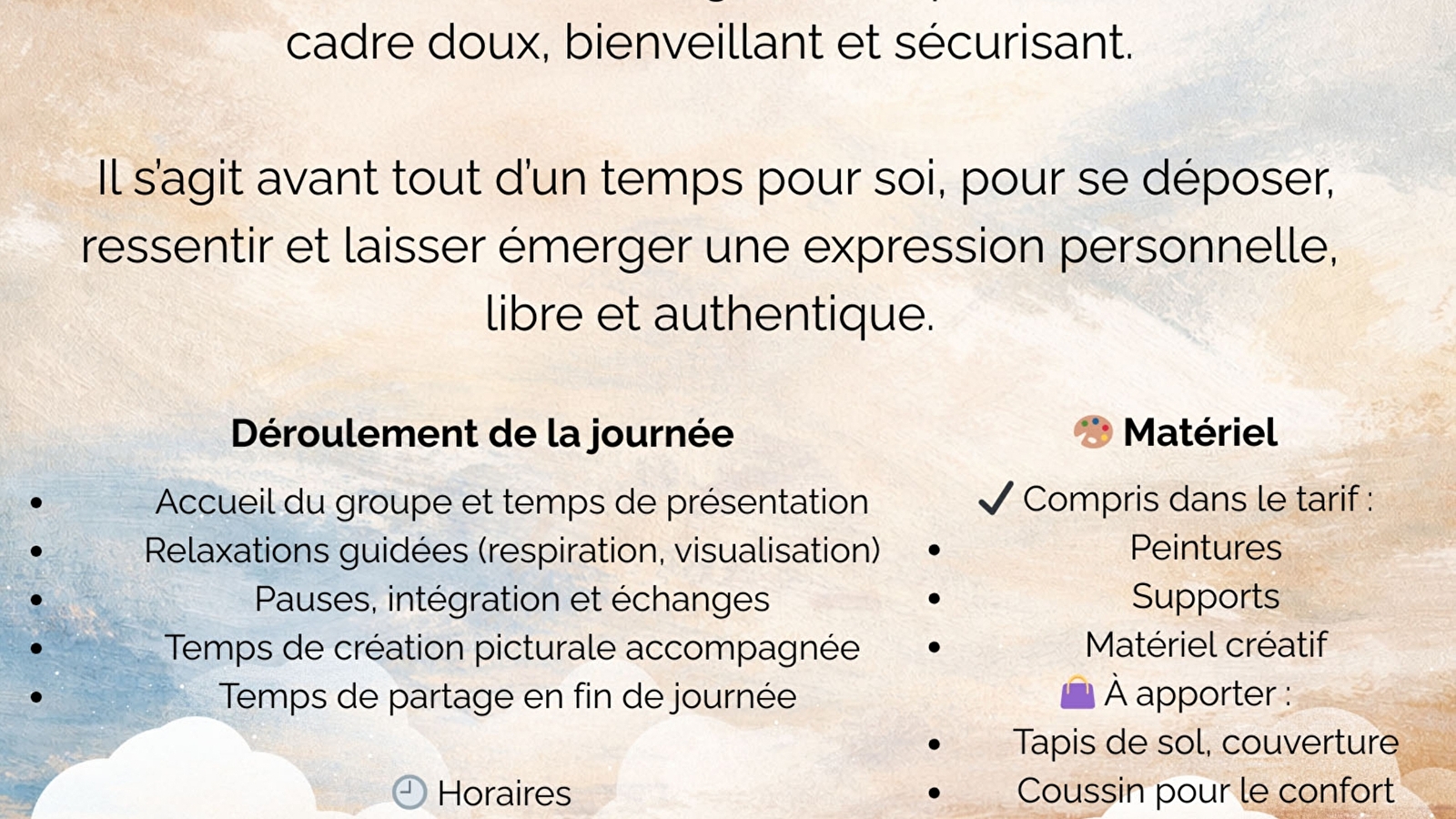 Atelier Source - Avec Helena Monniello