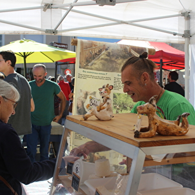Marché bio et local