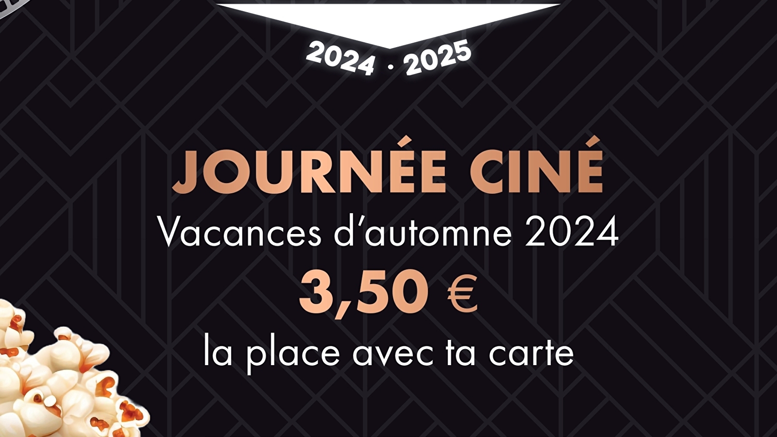 La carte Avantages Jeunes organise les journées ciné pendant les vacances de la Toussaint !
