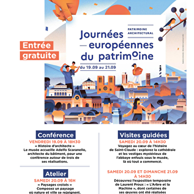 Musée de l'Abbaye - JOURNÉES EUROPÉENNES DU PATRIMOINE 