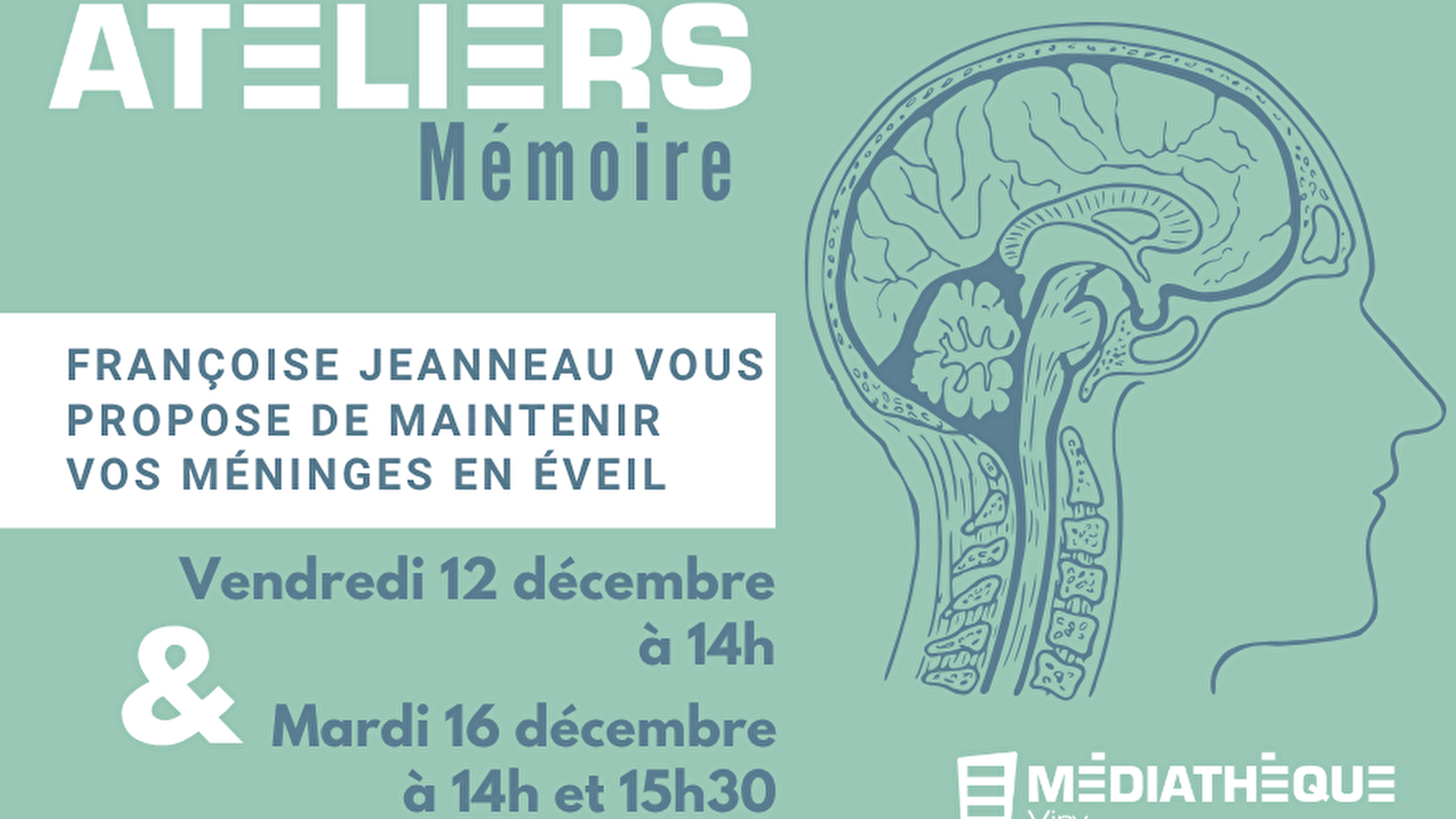 Médiathèque de Viry : Ateliers mémoire
