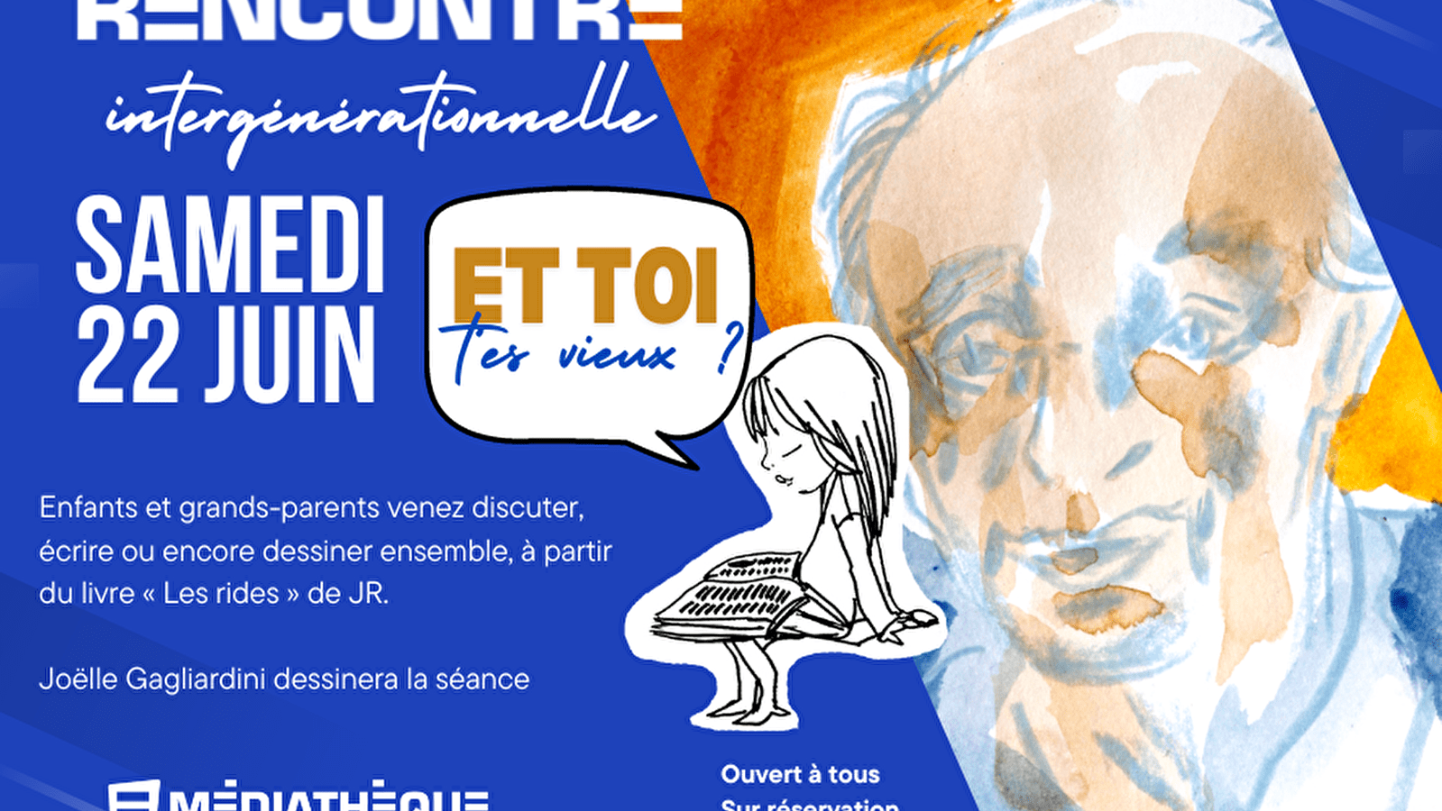 Médiathèque Le Dôme : Rencontre intergénérationelle