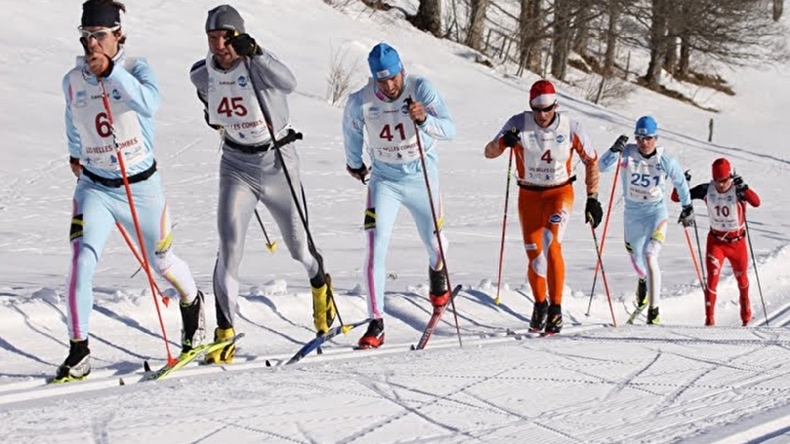 Course de ski - Les Belles Combes