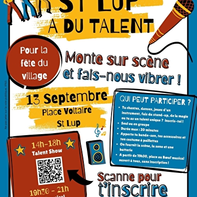 St Lup a du talent