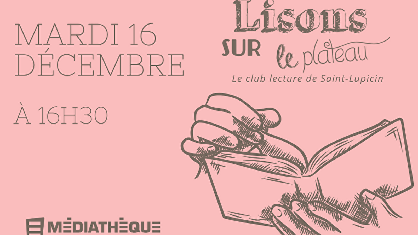 Médiathèque de Saint-Lupicin : Lisons sur le plateau 