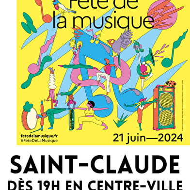 Ville de Saint-Claude - Fête de la Musique
