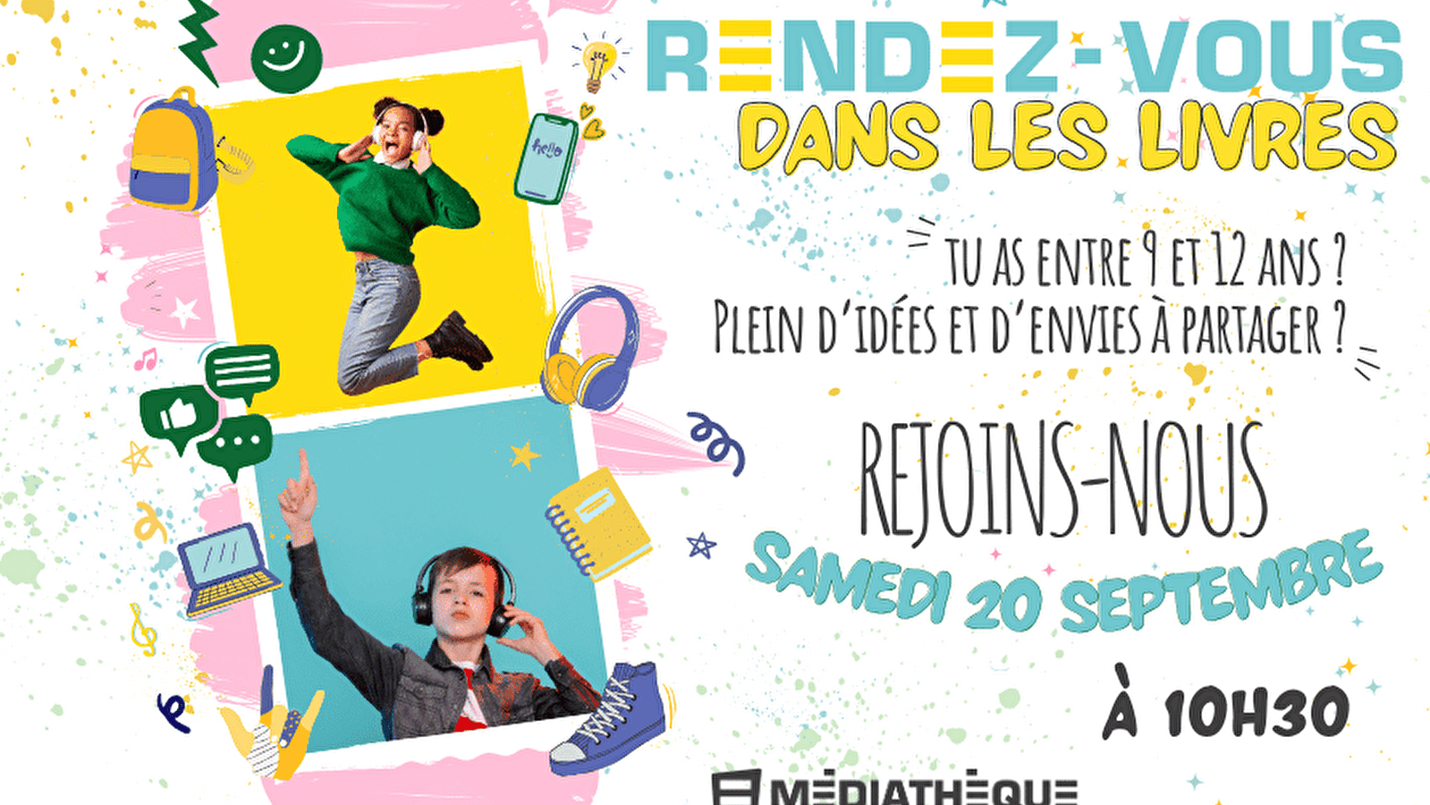 Médiathèque Le Dôme : Rendez-vous dans les livres