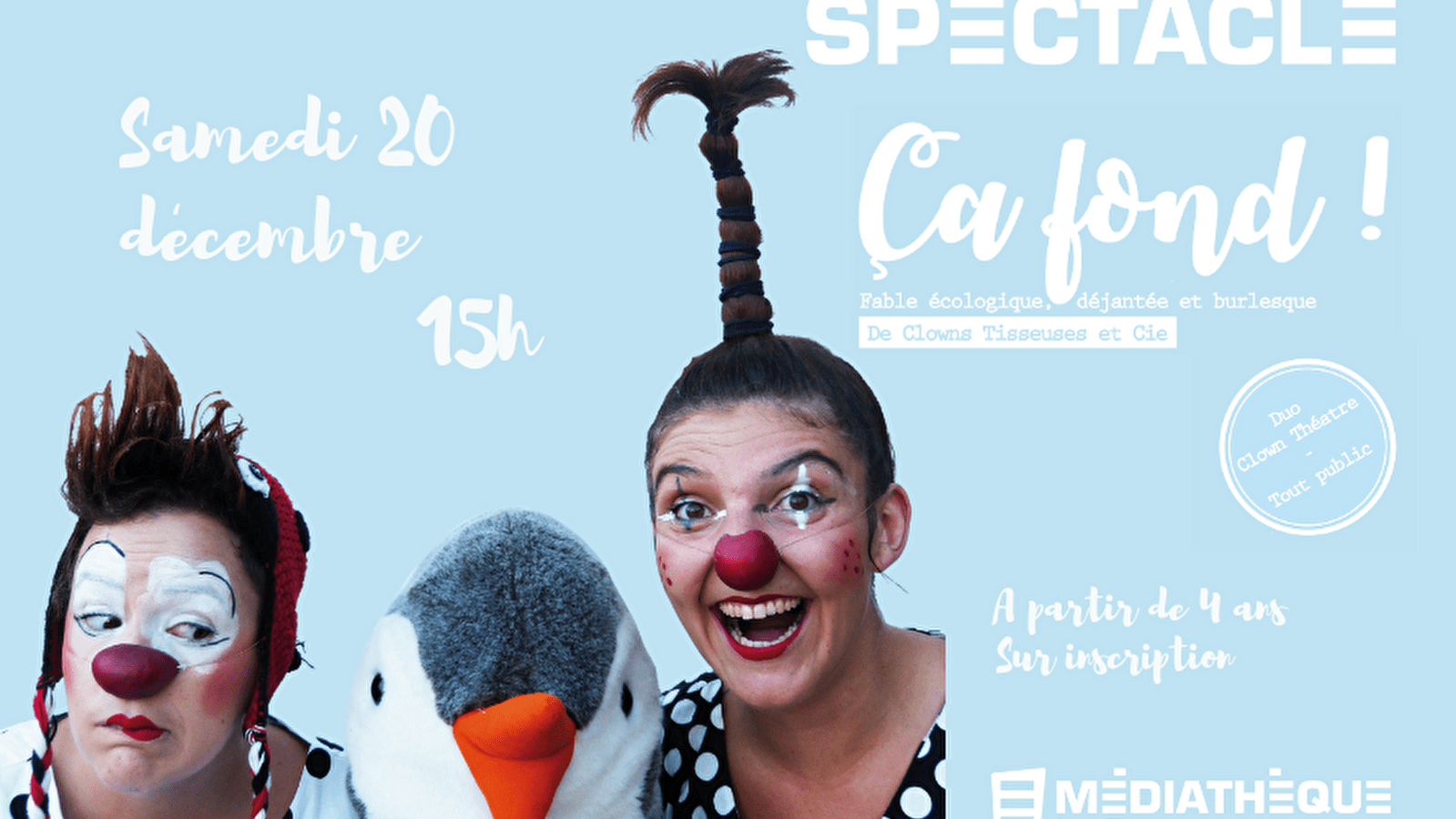 Médiathèque Le Dôme : Spectacle de Noël 