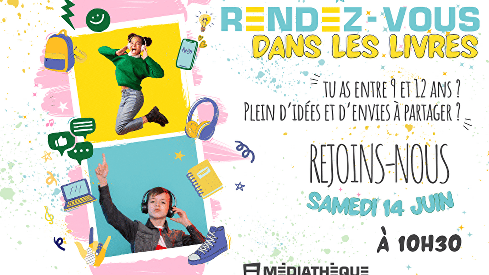 Médiathèque Le Dôme : Rendez-vous dans les livres