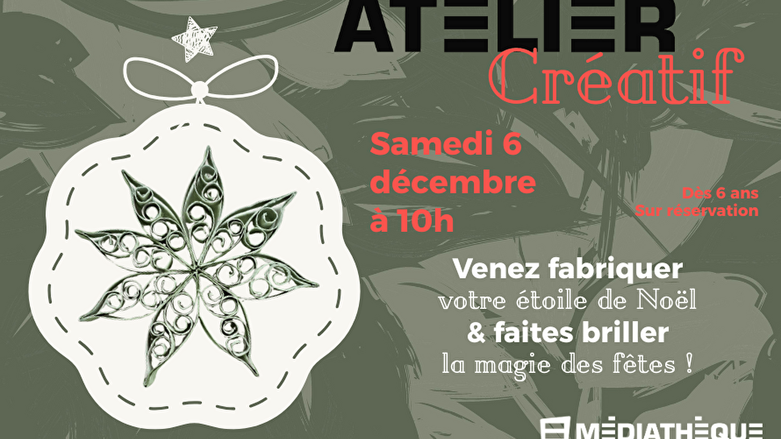 Médiathèque de Septmoncel : Atelier créatif