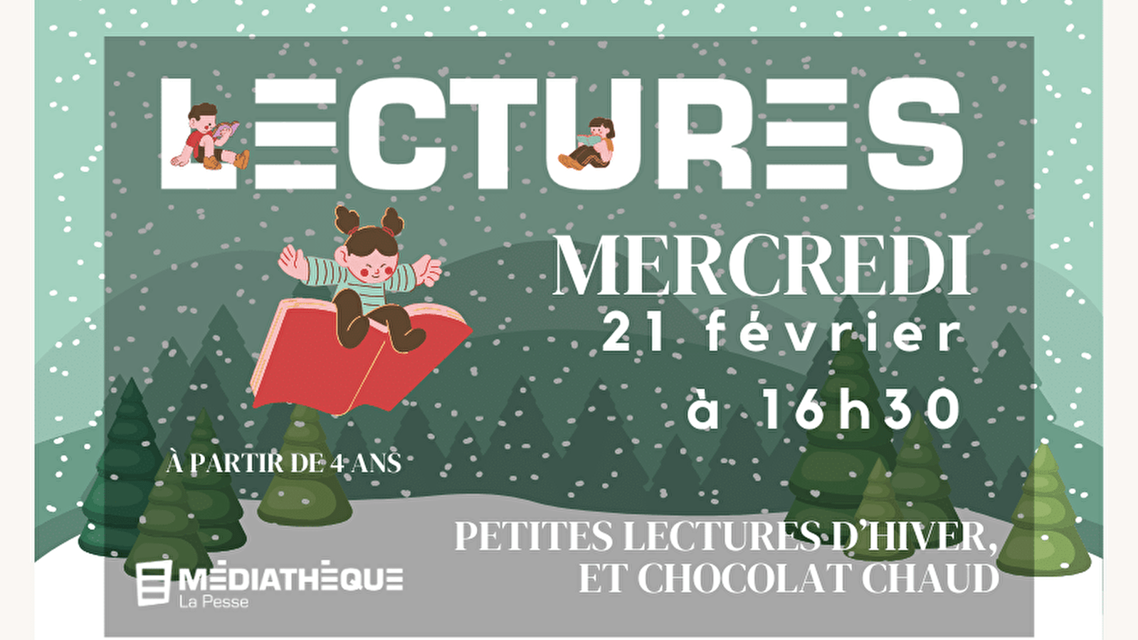 Médiathèque de la Pesse : Lectures