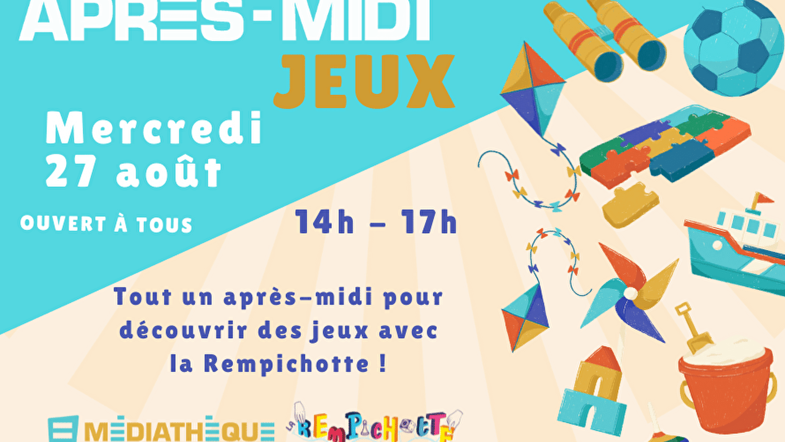 Médiathèque de Saint-Lupicin : Après-midi jeux