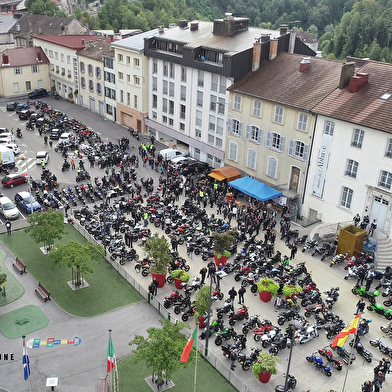 Rassemblement des motards - 1001 virages