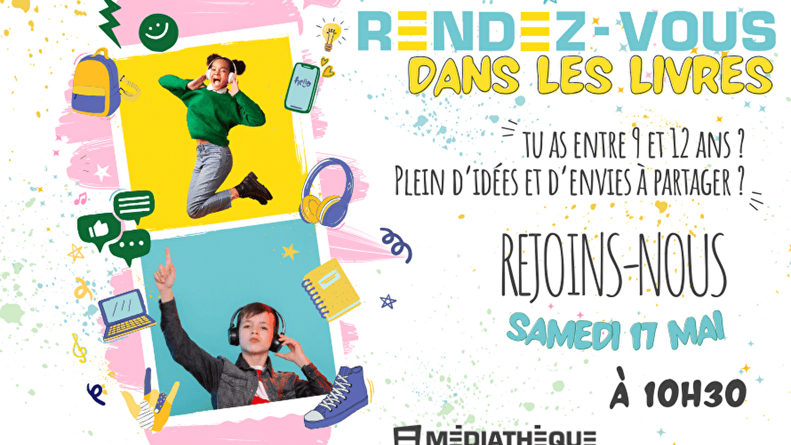 Médiathèque Le Dôme : Rendez-vous dans les livres