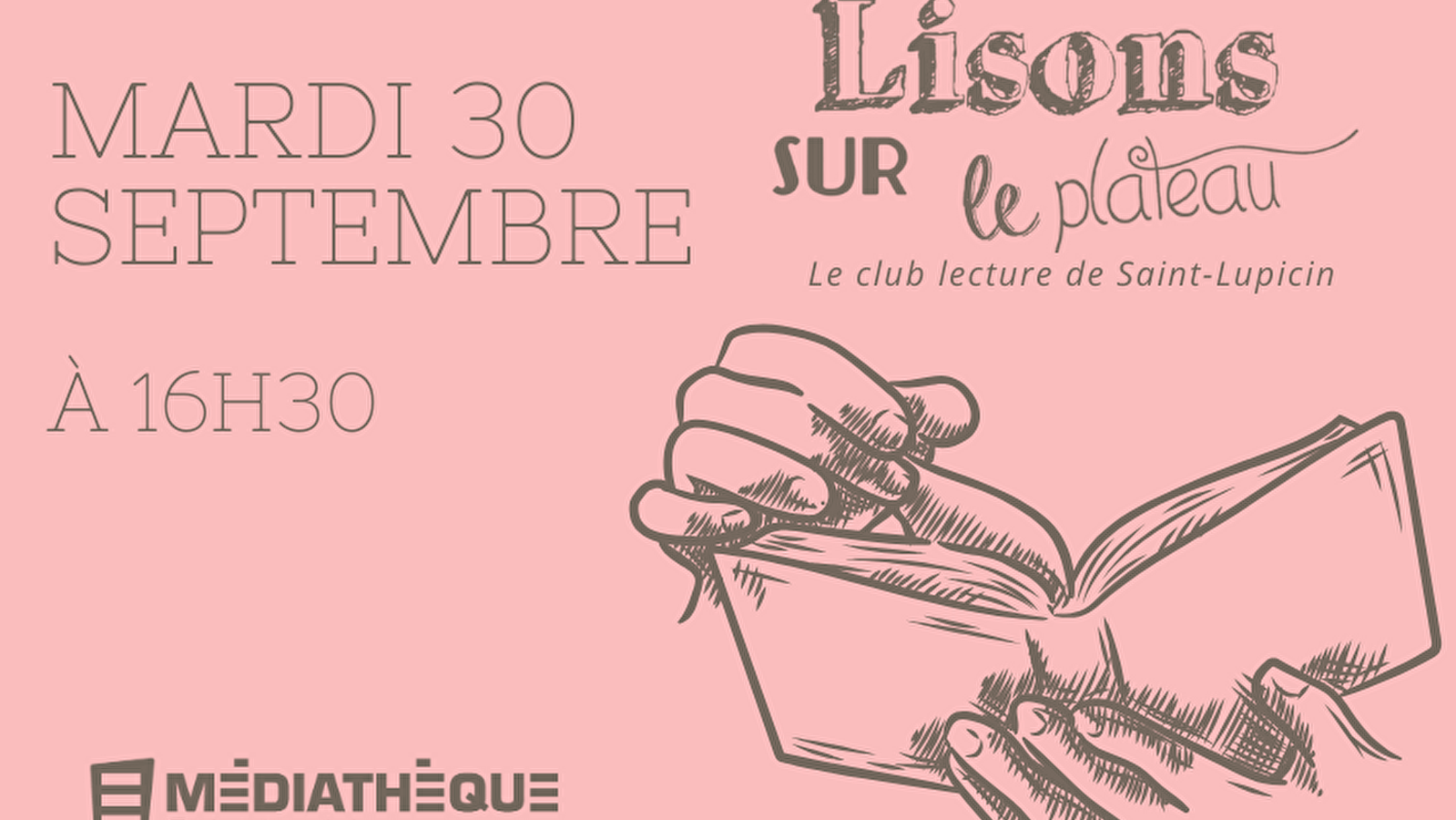 Médiathèque de Saint-Lupicin : Lisons sur le Plateau 