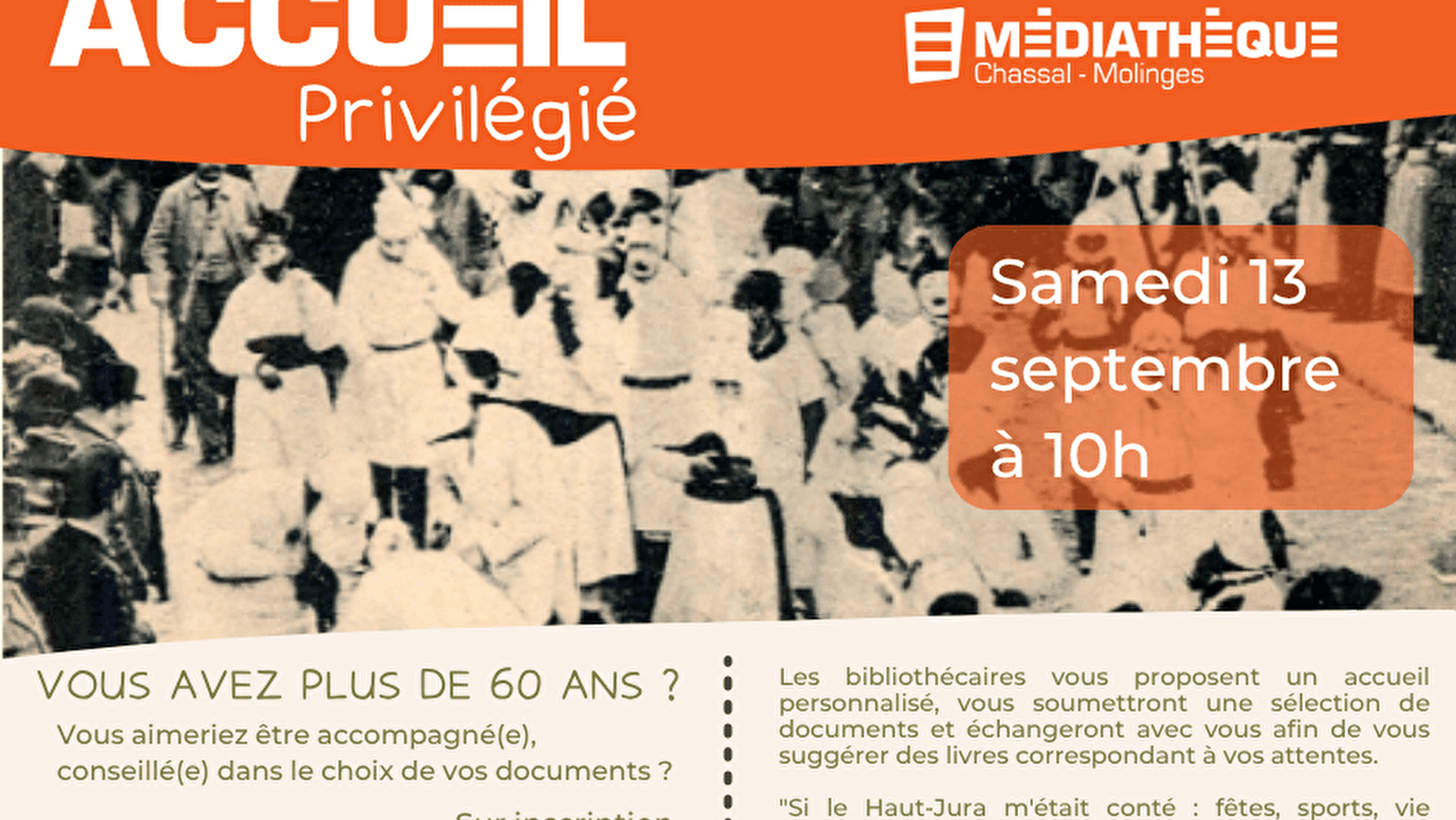 Médiathèque de Chassal-Molinges : Accueil privilégié