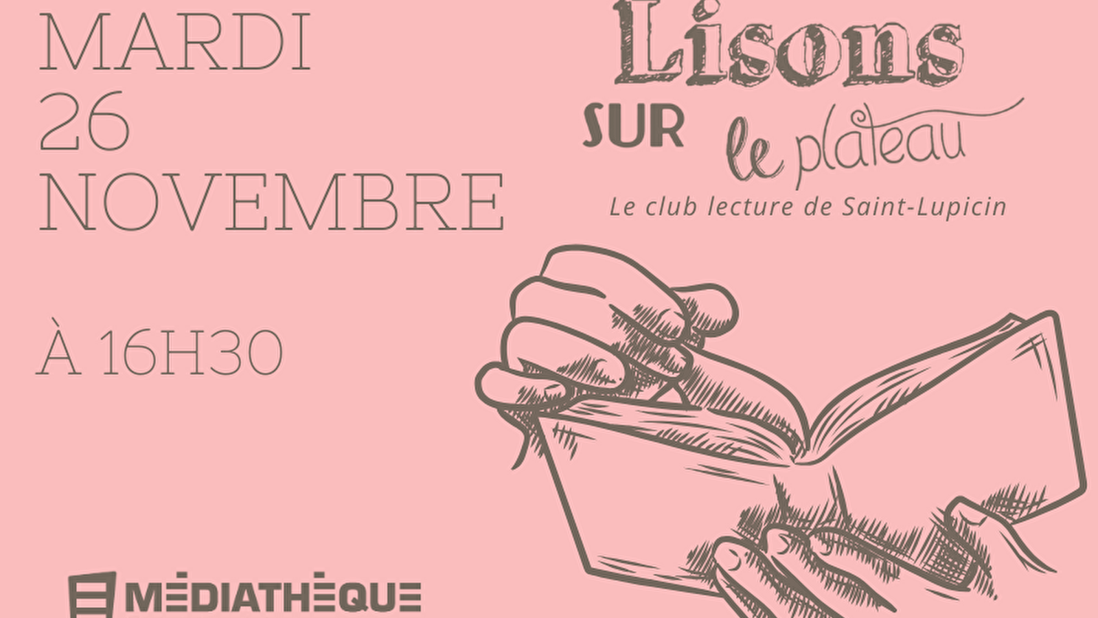 Médiathèque de Saint-Lupicin : Lisons sur le Plateau