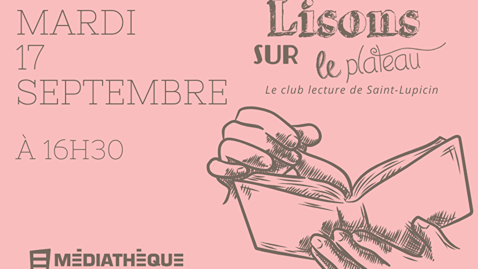 Médiathèque Haut-Jura Saint-Claude : SAINT-LUPICIN - Club de lecture