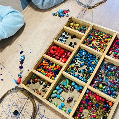 Atelier des savoir-faire : Atelier Graines d'artisans - Fabrication d'un attrape rêve