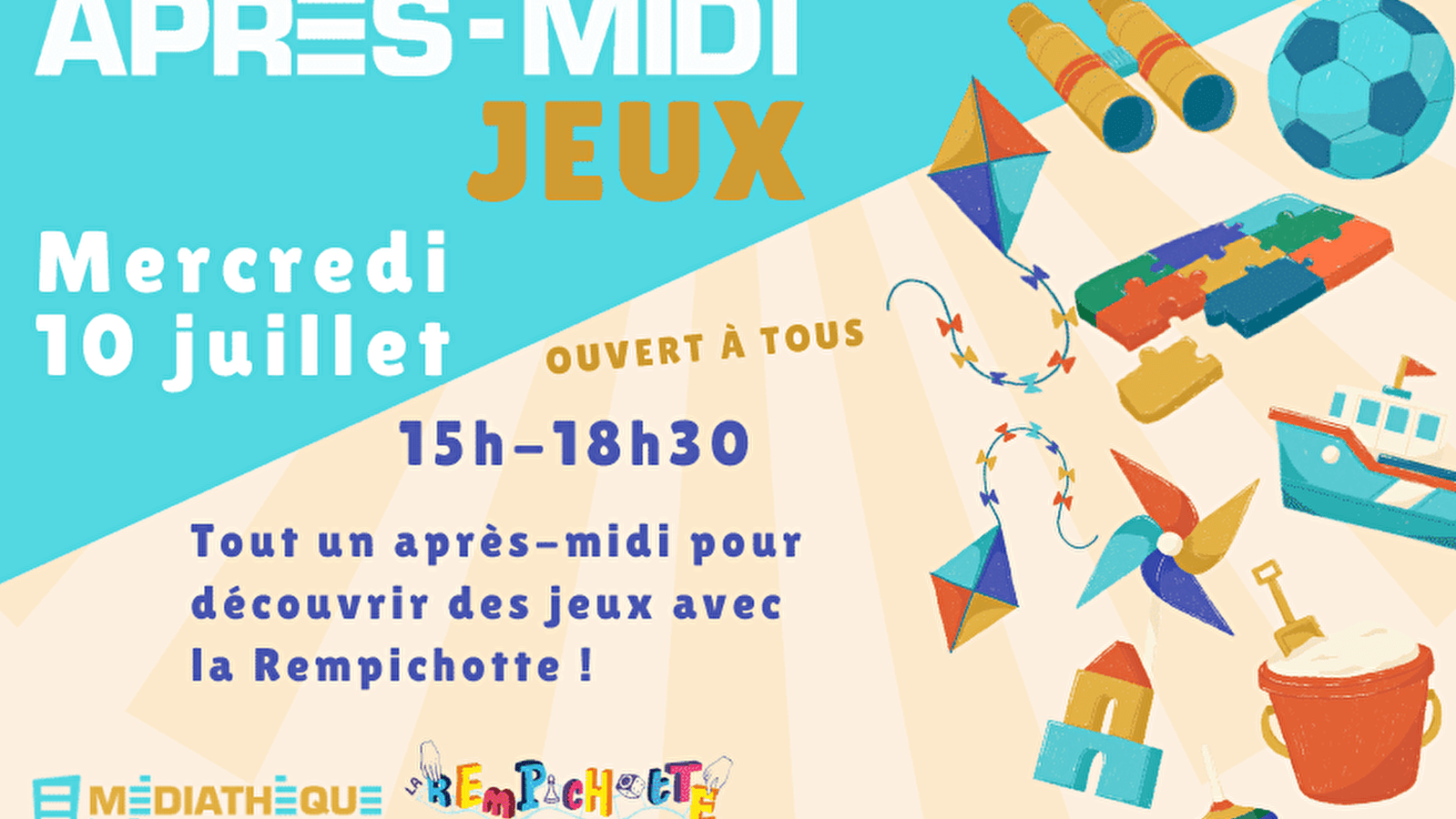 Médiathèque Le Dôme : Après-midi jeux