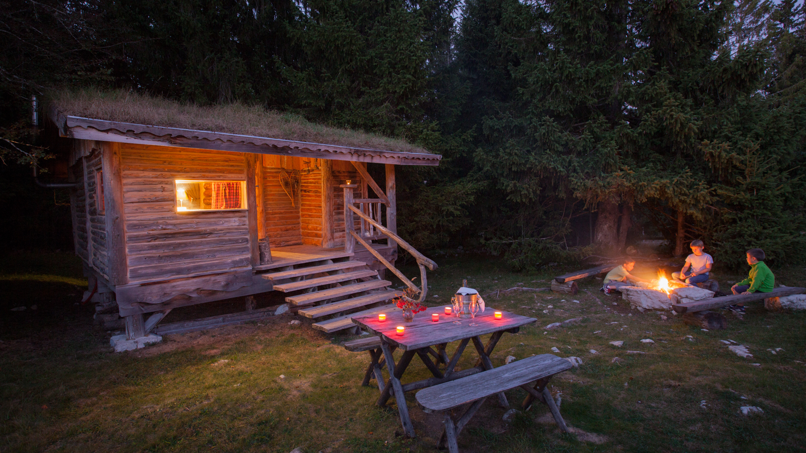 Les Loges du Coinchet - Cabane de trappeur