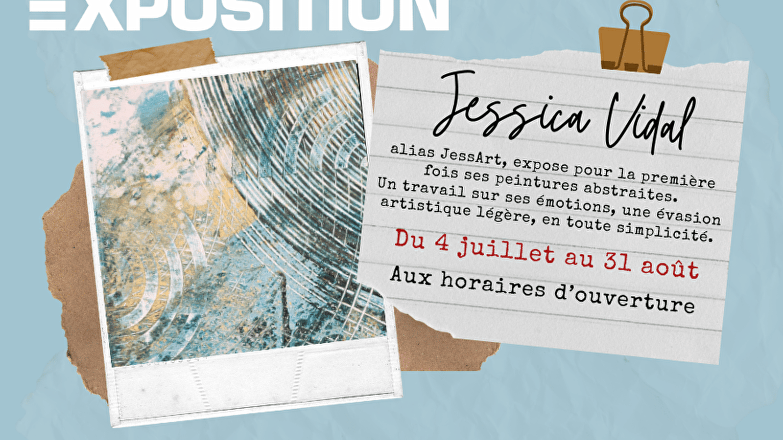 Médiathèque Le Dôme : Exposition