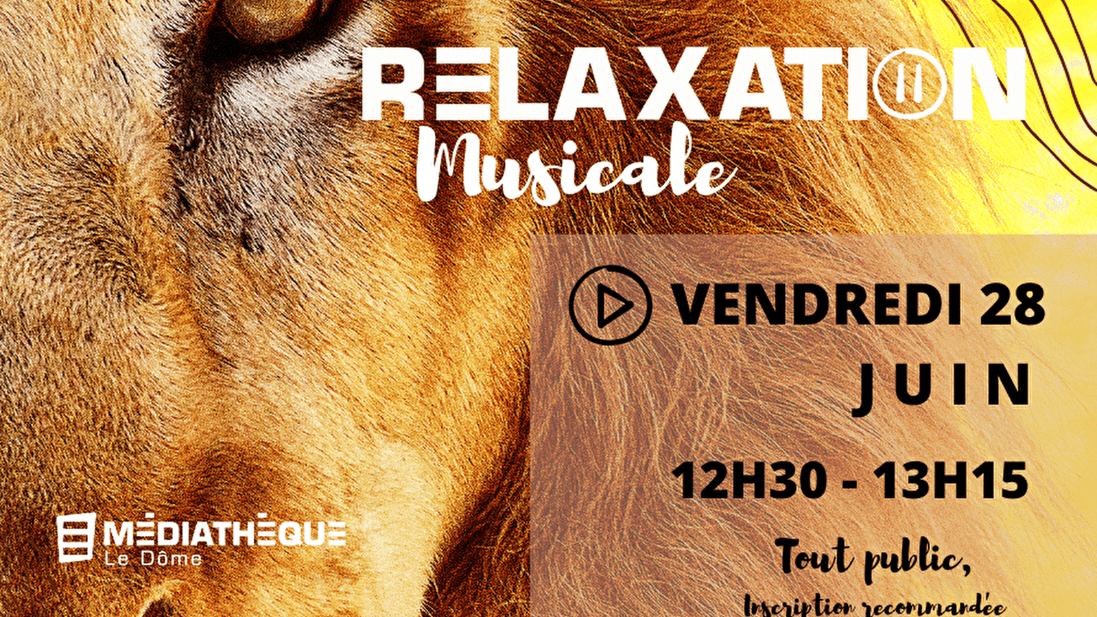Médiathèque Le Dôme : Pause détente