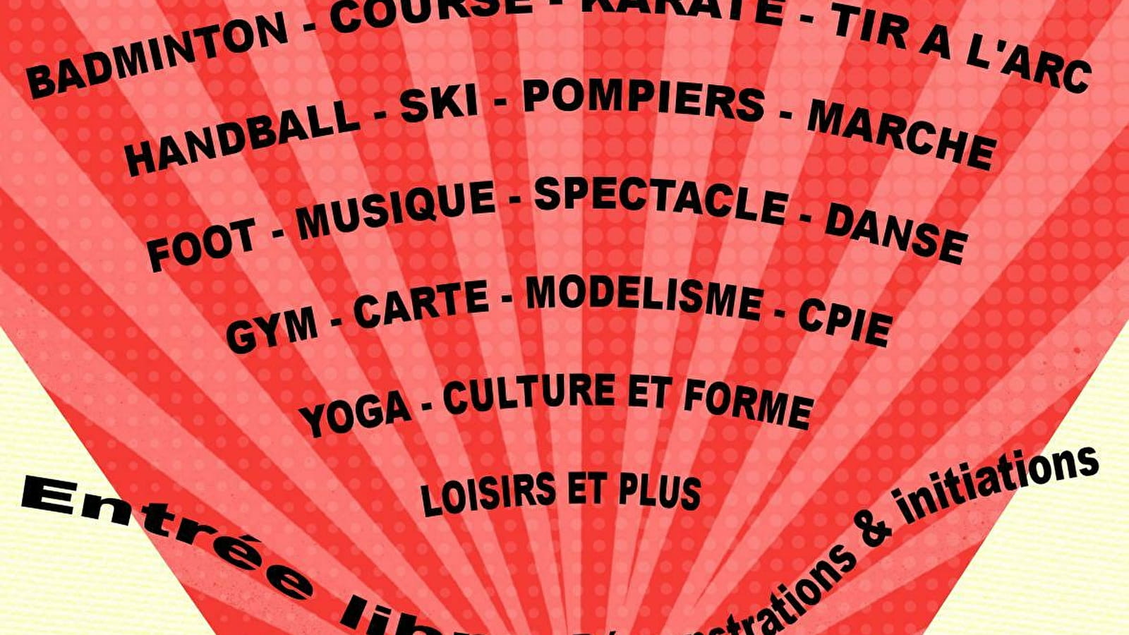 Forum des associations.